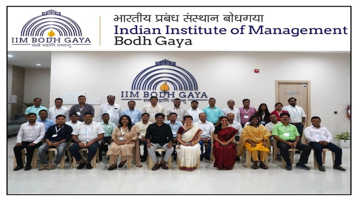 IIM Bodh Gaya Hosts MDP to Boost Administrative Capacity of Bihar Planning & Development Officers