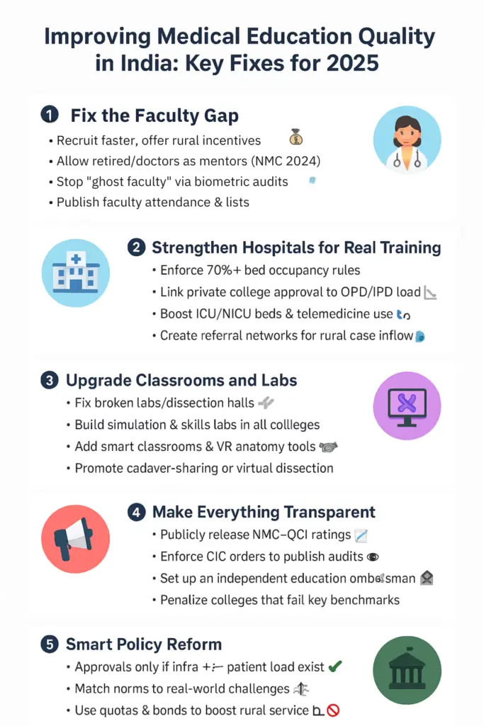 Improving Medical Education Quality
