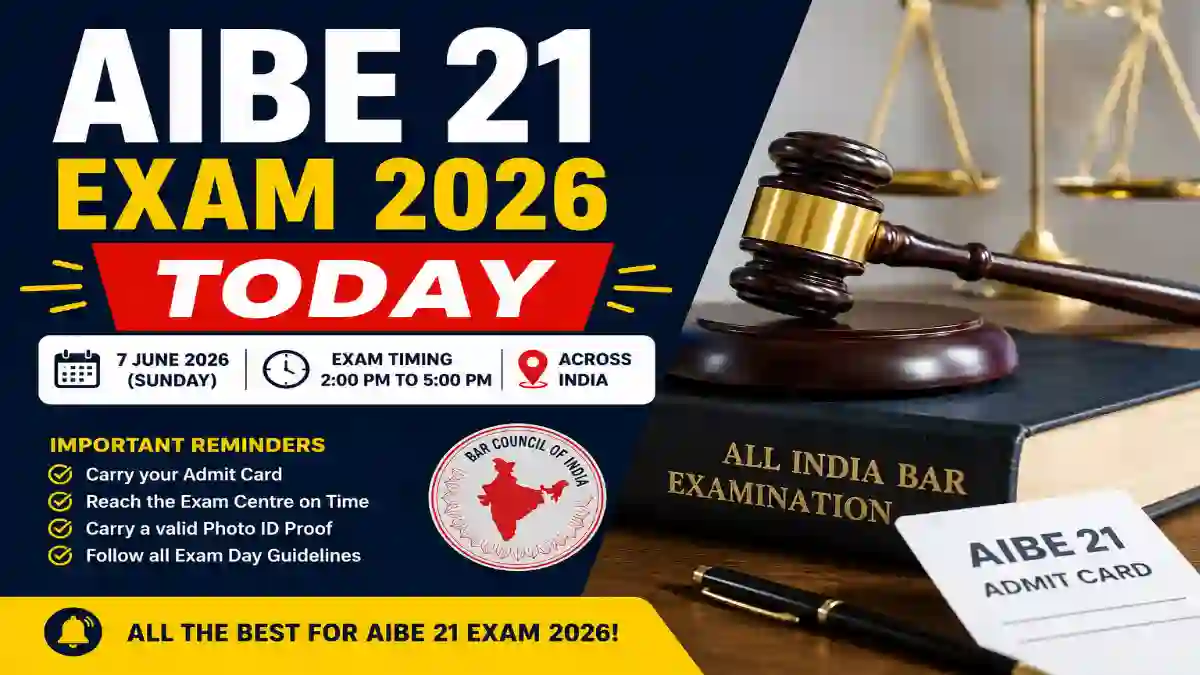 AIBE 21 Exam 2026 Today
