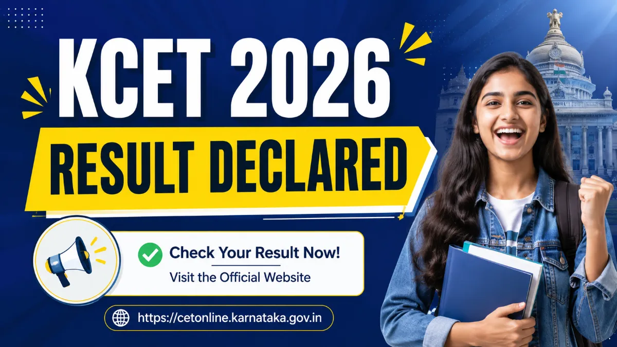 KCET 2026 Result Declared