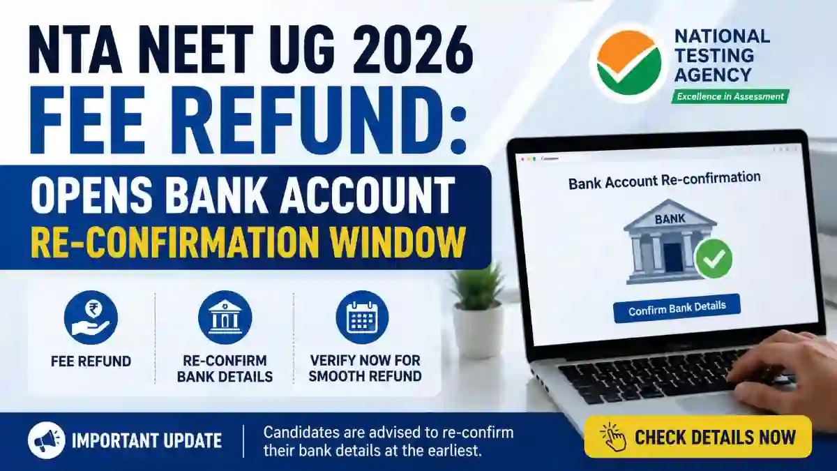 NTA NEET UG 2026 Fee Refund