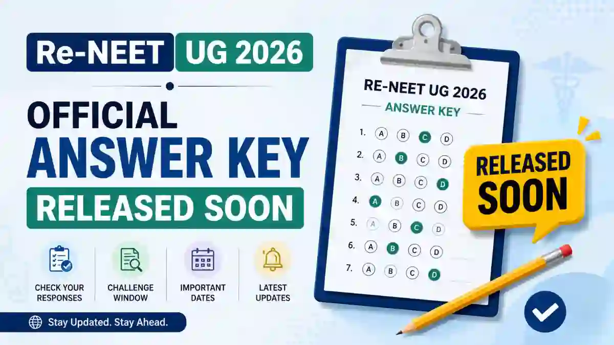 Re-NEET UG 2026 Official Answer Key