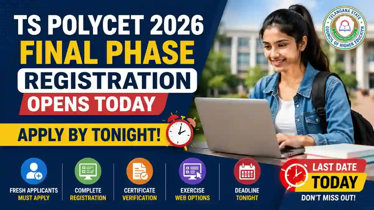 TS POLYCET 2026 Final Phase Registration