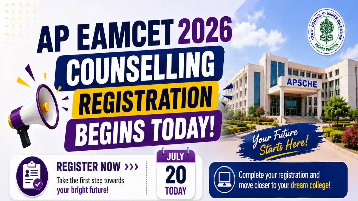 AP EAMCET 2026 Counselling Registration