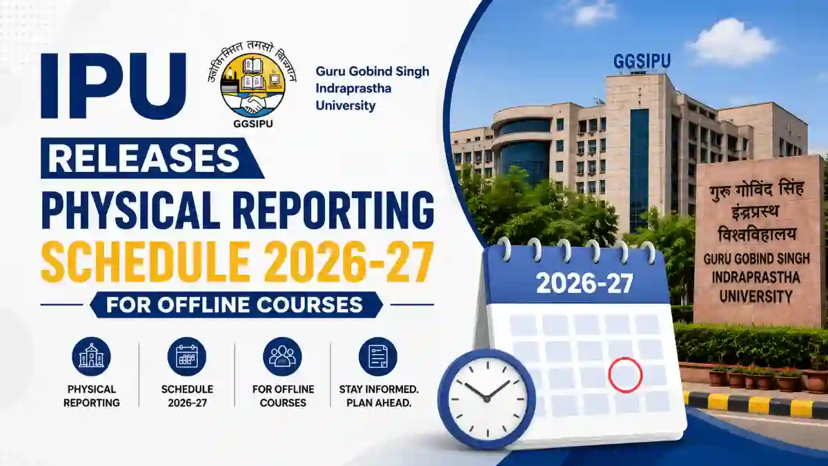 IPU Releases Physical Reporting Schedule