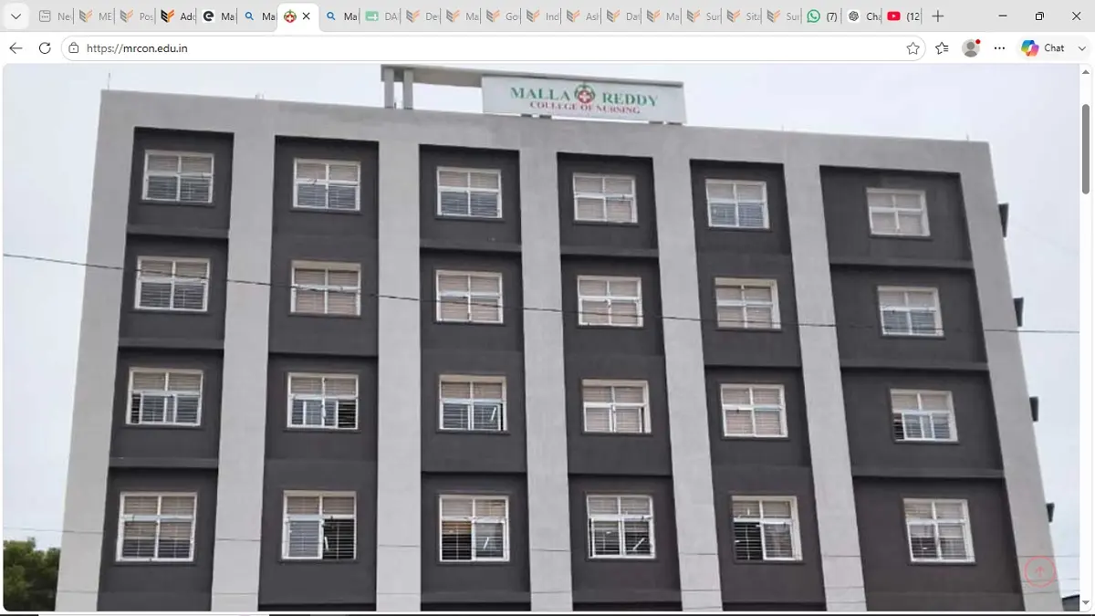 Mallareddy College of Nursing Hyderabad