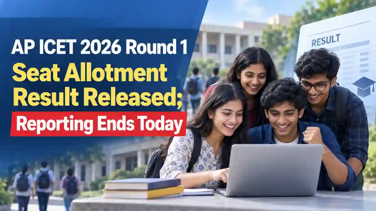 AP ICET 2026 Round 1 Seat Allotment Result