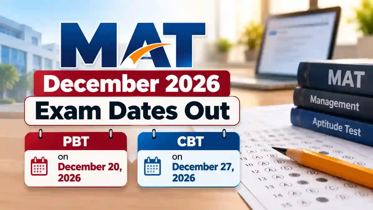 MAT December 2026 Exam Dates
